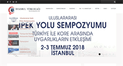 Desktop Screenshot of istanbulturkocagi.org